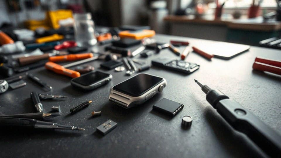 Jakie komponenty są używane podczas naprawy?