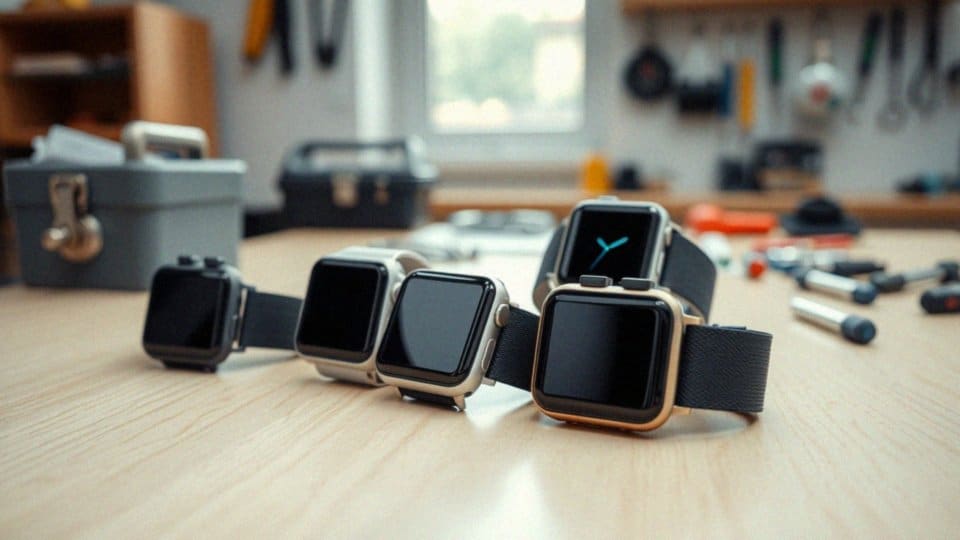 Jakie są koszty wymiany szybki w różnych modelach Apple Watch?