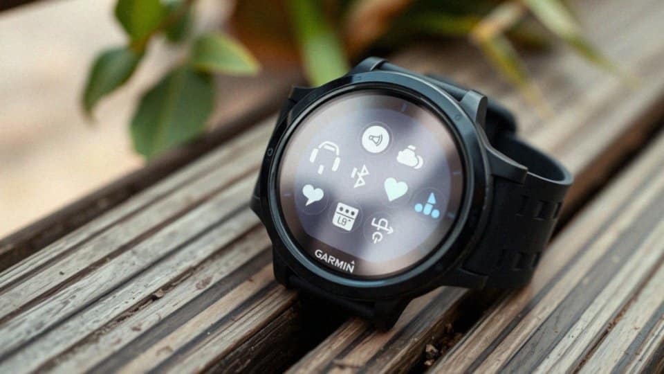 Jakie znaczenie mają ikony na smartwatch Garmin?